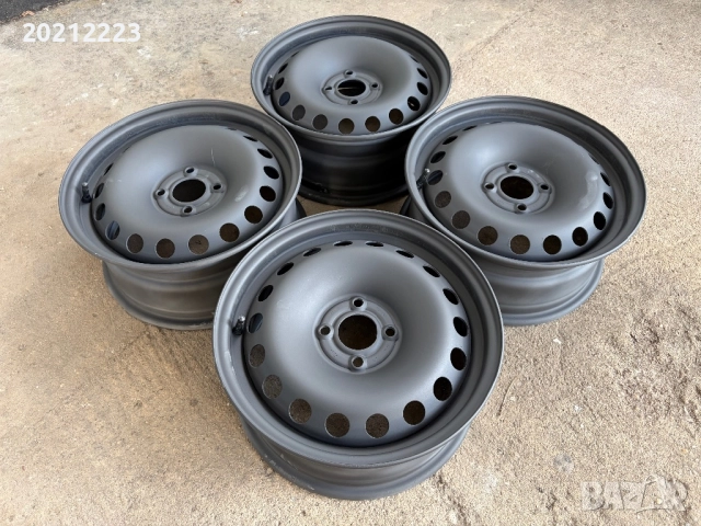 4 броя железни джанти за Renault Megane II 15, снимка 6 - Гуми и джанти - 52549049