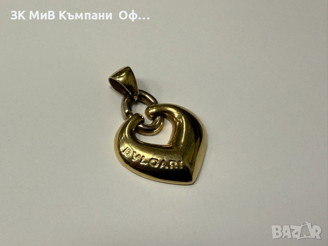 Златна висулка " BVLGARI " - 11.43 грама - 14к 