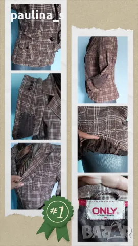 Два броя / Вталено марково сако "Hirsch" и "Only" - S / L , снимка 12 - Сака - 16862937