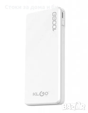 Преносима батерия KLGO KP-65, 10000mAh, снимка 4 - Външни батерии - 48490902