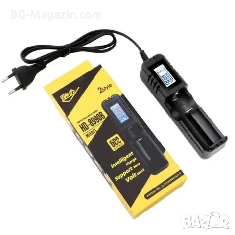 Умно и бързо зарядно устройство за литиеви батерии 18650 16340 14500 26650 бързо зареждане на ток, снимка 3 - Друга електроника - 51041411