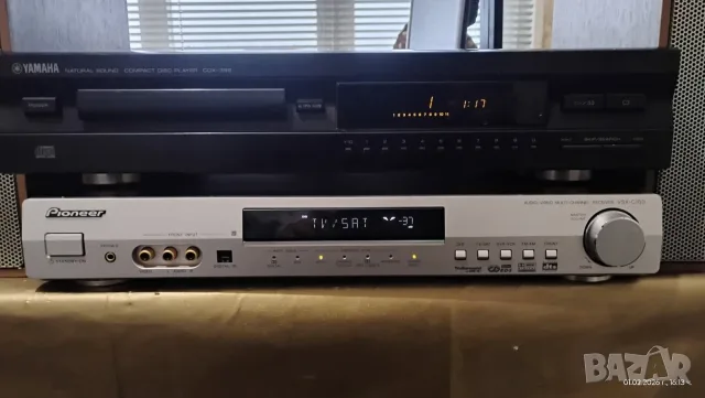 5.1 канален ресийвър Pioneer VSX-C100-S с ОРИГИНАЛНО дистанционно AXD-7323, снимка 7 - Ресийвъри, усилватели, смесителни пултове - 55778983