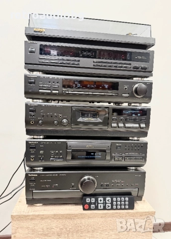 🔊ТОП ретро аудио система - сет TECHNICS Class AA - усилвател, CD плеър, триглав дек и тунер, опция , снимка 6 - Аудиосистеми - 52855668
