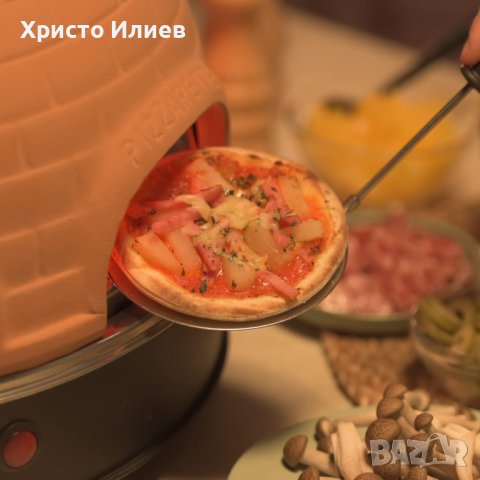 Фурна за пица 3 в 1 Скара Пещ за Мини пици Пицарка Emerio, снимка 2 - Печки, фурни - 42728016