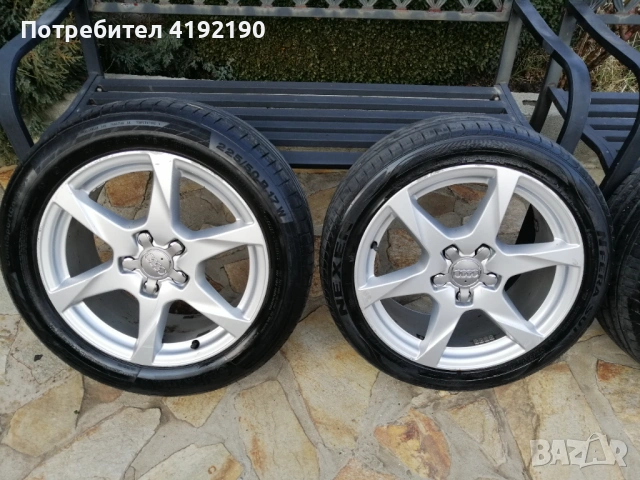 Здравейте! Продавам лети джанти за Ауди А4, снимка 9 - Гуми и джанти - 53747636