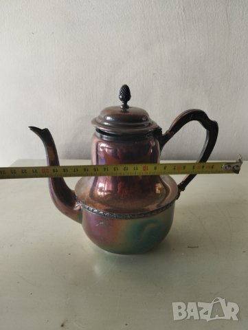 метален чайник, снимка 4 - Други ценни предмети - 41817308