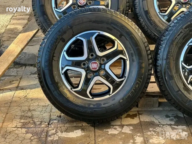 5х130 16 Цола Джанти с Гуми Fiat Ducato Peugeot Boxer Citroen Jumper 5x130 ET 68 J 6, снимка 8 - Аксесоари и консумативи - 52897913