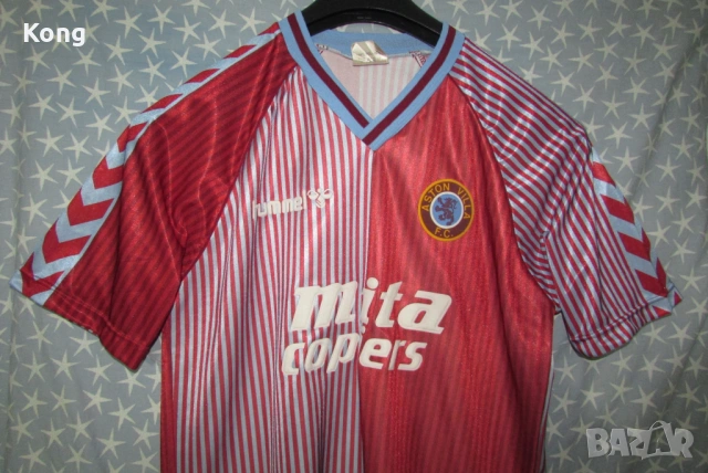 винтидж  фланелка hummel Tottenham Kappa Aston Villa футболна тениска Тотнъм Астън Вила 