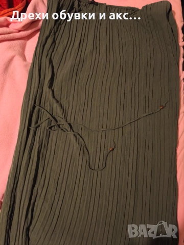 Дълга рокля 60 см широчина едностранно - 10 евро като нова