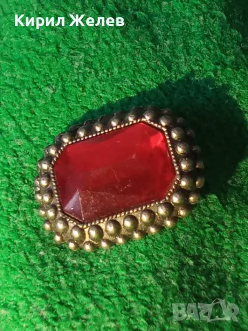 АРТ КРАСИВО СТАРО ФАСЕТИРАНО КОПЧЕ СИНТЕТИКА с КРИСТАЛ 19162, снимка 10 - Други - 35653664