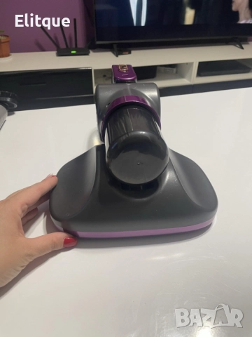 Безжична преносима прахосмукачка с голямо засмукване за отстраняване на ултравиолетови акари 3 в 1 ., снимка 12 - Прахосмукачки - 52787041