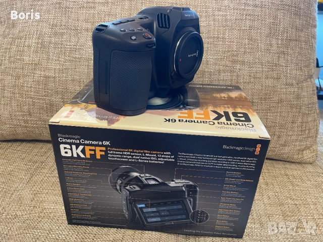 ПРОМО ЦЕНА! Камера Blackmagic Cinema Camera 6K (Leica L) (Full-Frame), снимка 2 - Камери - 51612765