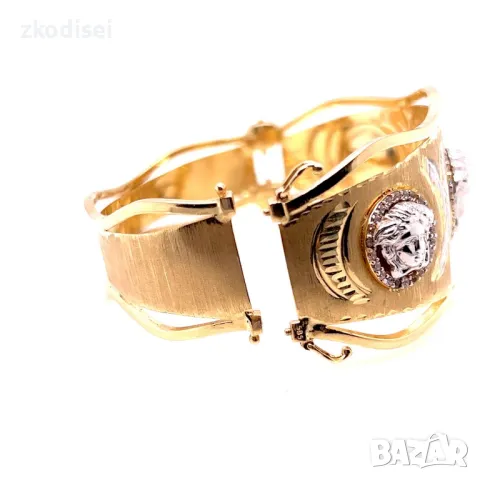 Златна дамска гривна 20,62гр. 14кр. проба:585 модел:29385-1, снимка 2 - Гривни - 48875304