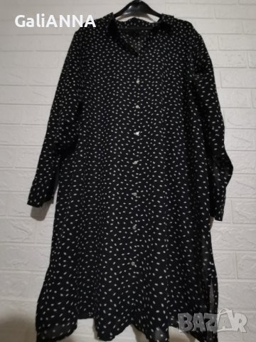 СТРАХОТНА РОКЛЯ ОТ ШИФОН 2XL, снимка 2 - Рокли - 41910984