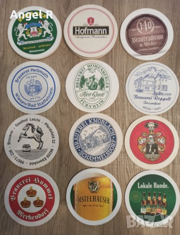 Лот подложки за бира от баварски пивоварни, снимка 2 - Колекции - 41261961