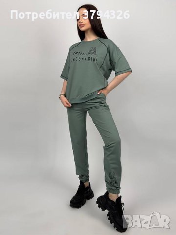 Дамски комплект горнище и долнище "Пролет-лято" COCO BIANCA , снимка 5 - Комплекти - 41675357