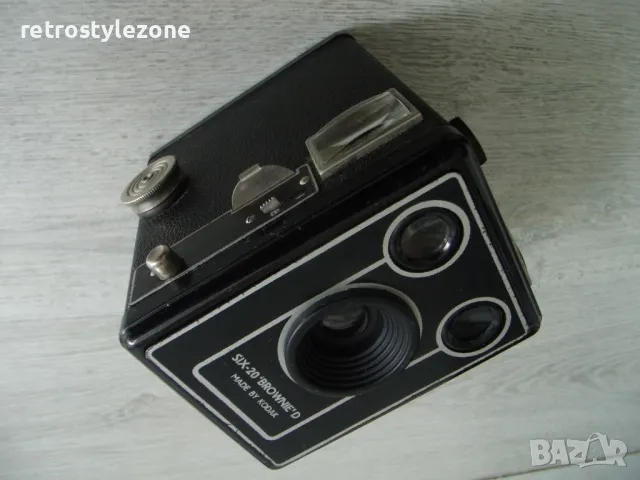 № 7717 стар фотоапарат - Kodak SIX 20 BROWINED, снимка 2 - Други ценни предмети - 47512406