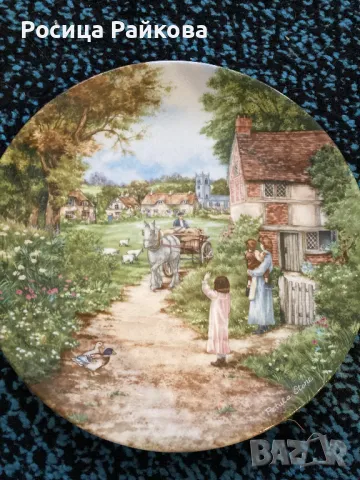 Колекционерски чинии-2 броя, снимка 7 - Колекции - 48437930