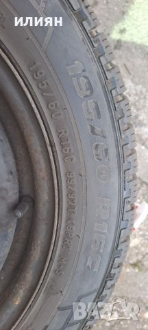 4бр зимни гуми бусови 195/60/16C Pirelli Carrier, снимка 7 - Гуми и джанти - 41416602