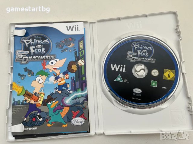 Phineas and Ferb: Across the 2nd за Wii, снимка 3 - Игри за Nintendo - 49339497