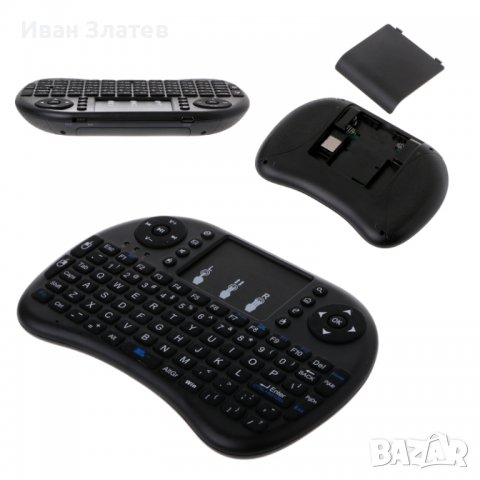 Мини безжична клавиатура, снимка 3 - Клавиатури и мишки - 39802759