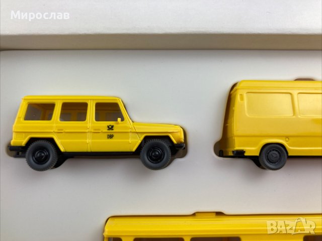 WIKING HO 1/87 4 БР ПОЩЕНСКИ МОДЕЛ В ОРИГИНАЛНАТА ОПАКОВКА, снимка 2 - Колекции - 41124292