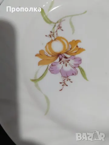  Релефни чинии"Лилии"- 6бр. , снимка 7 - Чинии - 48521390