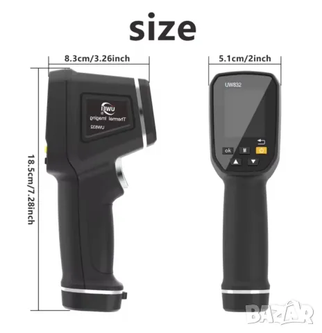 инфрачервена топло визорна камера, снимка 3 - Друга електроника - 48294098