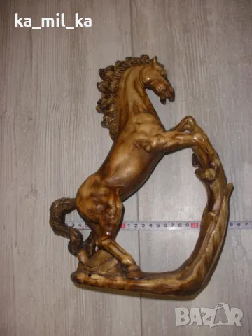 Склуптура - Фигура - Кон, снимка 7 - Статуетки - 48469221