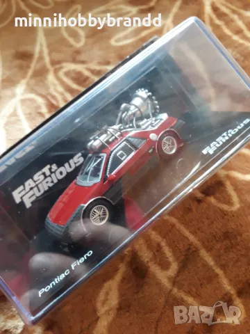 Chevrolet Corvette C2 Buick Grand National Pontiac Fiero 1.43 Scale Fast & Furious Top top top model, снимка 17 - Колекции - 49869065