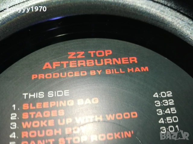 ZZ TOP AFTERBURNER-ВНОС ENGLAND 1210251148, снимка 16 - Грамофонни плочи - 52025578