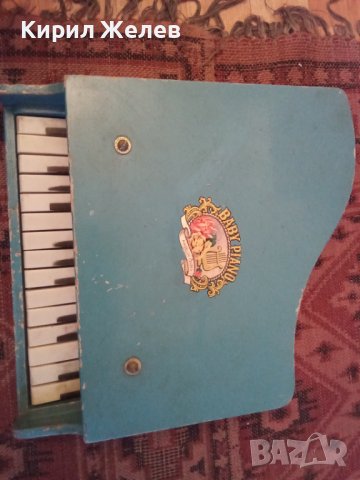 Пиано старо детско дървено 40642, снимка 2 - Колекции - 42563184