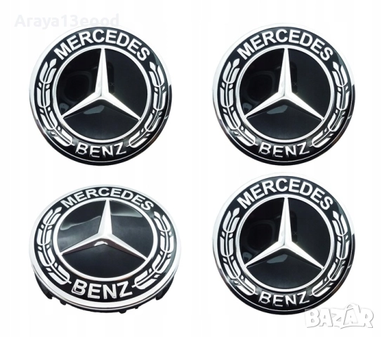 Капачки за джанти MERCEDES BENZ 75ММ 4 бр. A1714000025