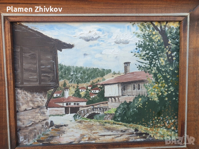 две рамкирани картини на тема Копривщица , снимка 3 - Картини - 53796937