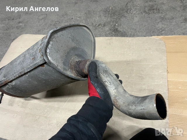 Задно гърне от Mercedes C220 CDI W203, снимка 9 - Части - 53090127