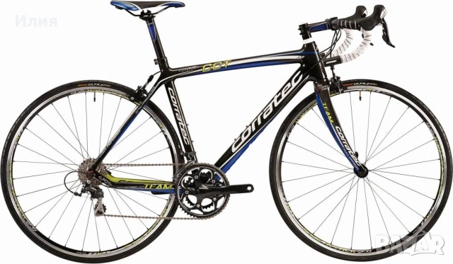 Шосеен велосипед с карбонова рамка