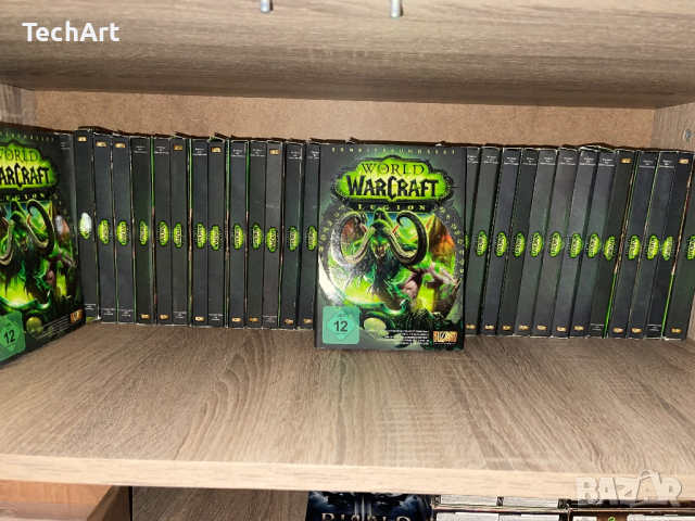 Нови World of Warcraft Legion неразпечатани, снимка 1 - Игри за PC - 44718154