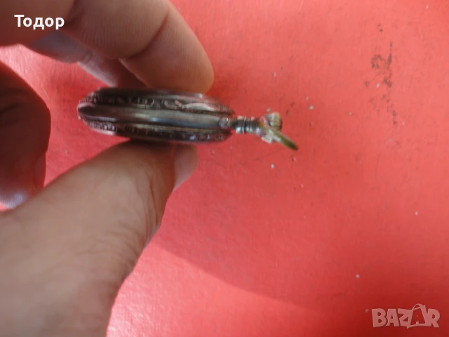 Невероятен сребърен джобен часовник , снимка 3 - Джобни - 50459314