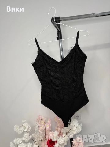 Алеса Alessa черно боди размер М, снимка 2 - Корсети, бюстиета, топове - 52113958