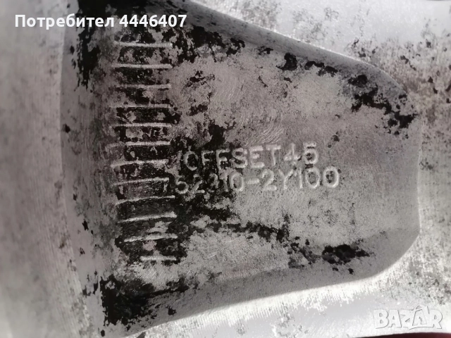 Оригинални джанти 16" 5х114.3 Hyundai, снимка 8 - Гуми и джанти - 52346693