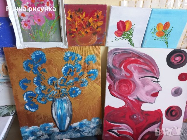 Авторски картини цени от 40 до 70лв, снимка 2 - Декорация за дома - 40769631