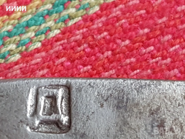 Кована ножица с 2 печата, снимка 5 - Антикварни и старинни предмети - 53236089