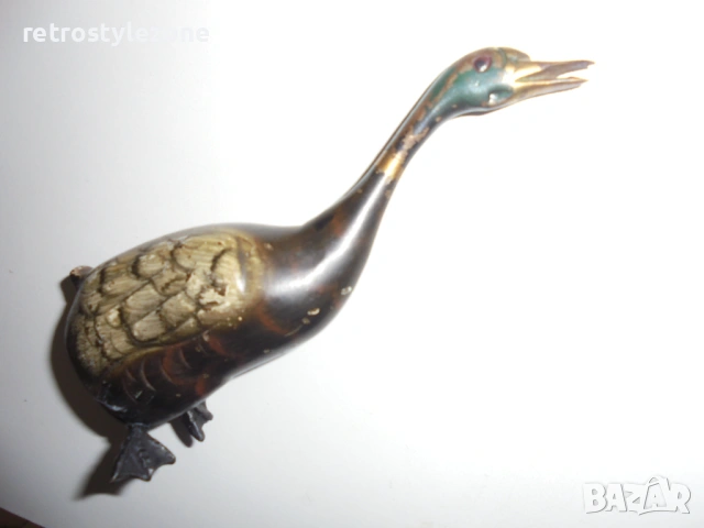 № 8518  стара метална фигурка на патица  , снимка 8 - Други ценни предмети - 53688164