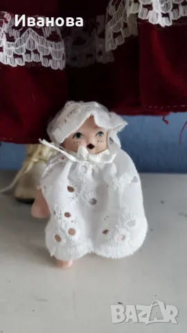 Порцеланова старинна колекционерска кукла, снимка 7 - Кукли - 49778629