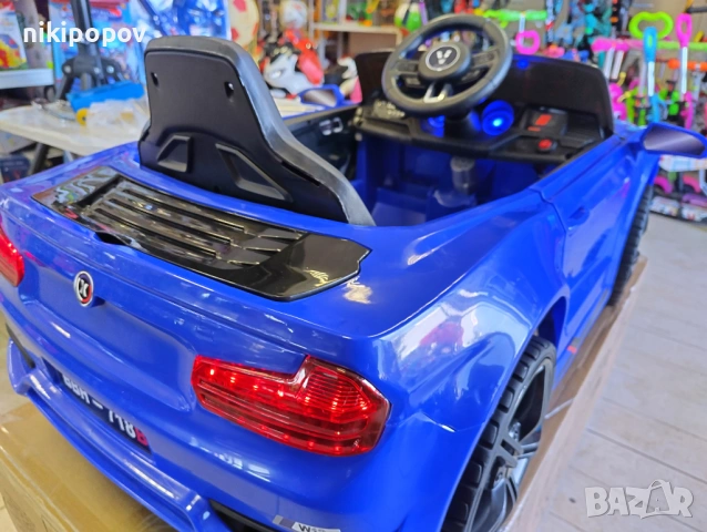 EU Акумулаторна кола 12V MONACO син