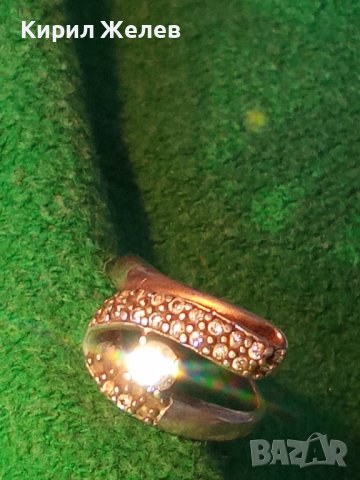 ПРЕКРАСЕН СКЪПОЦЕНЕН МАРКОВ СРЕБЪРЕН АРТ ПРЪСТЕН СРЕБРО 925 olx С ИСКРЯЩИ ФАСЕТИРАНИ ЦИРКОНИ 38506, снимка 18 - Пръстени - 41450903