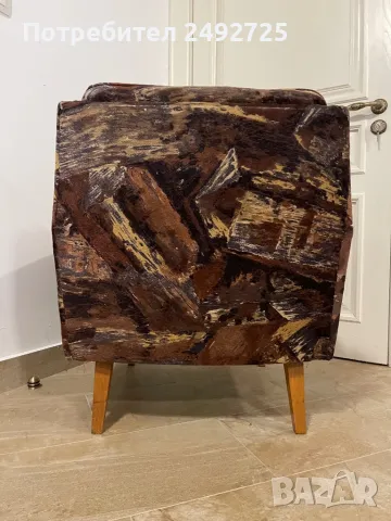 Кресло старо  ретро  от соца от 60- 70 те години от соца, снимка 2 - Дивани и мека мебел - 49072672