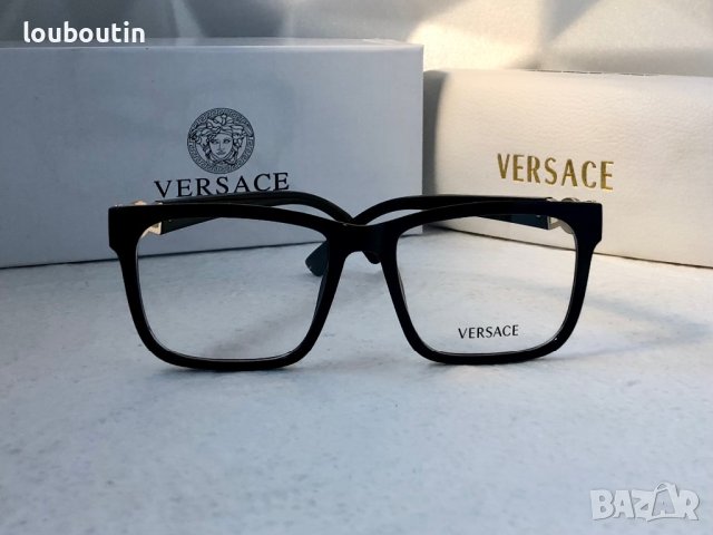 Versace диоптрични рамки.прозрачни слънчеви,очила за компютър, снимка 7 - Слънчеви и диоптрични очила - 41787324