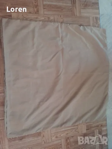 Две големи вадратни кафяви калъфки за възглавници , снимка 2 - Спално бельо - 50066899