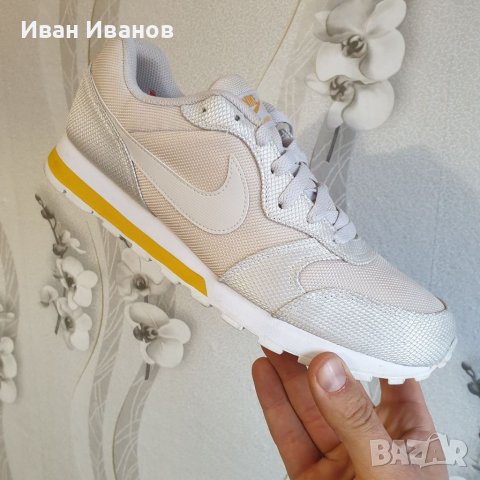 маратонки  Nike MD RUNNER 2 White Grey  номер 43,5-44, снимка 5 - Маратонки - 40282153